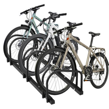 True Tidy Bike Floor Stand and Holder for 3 Bikes